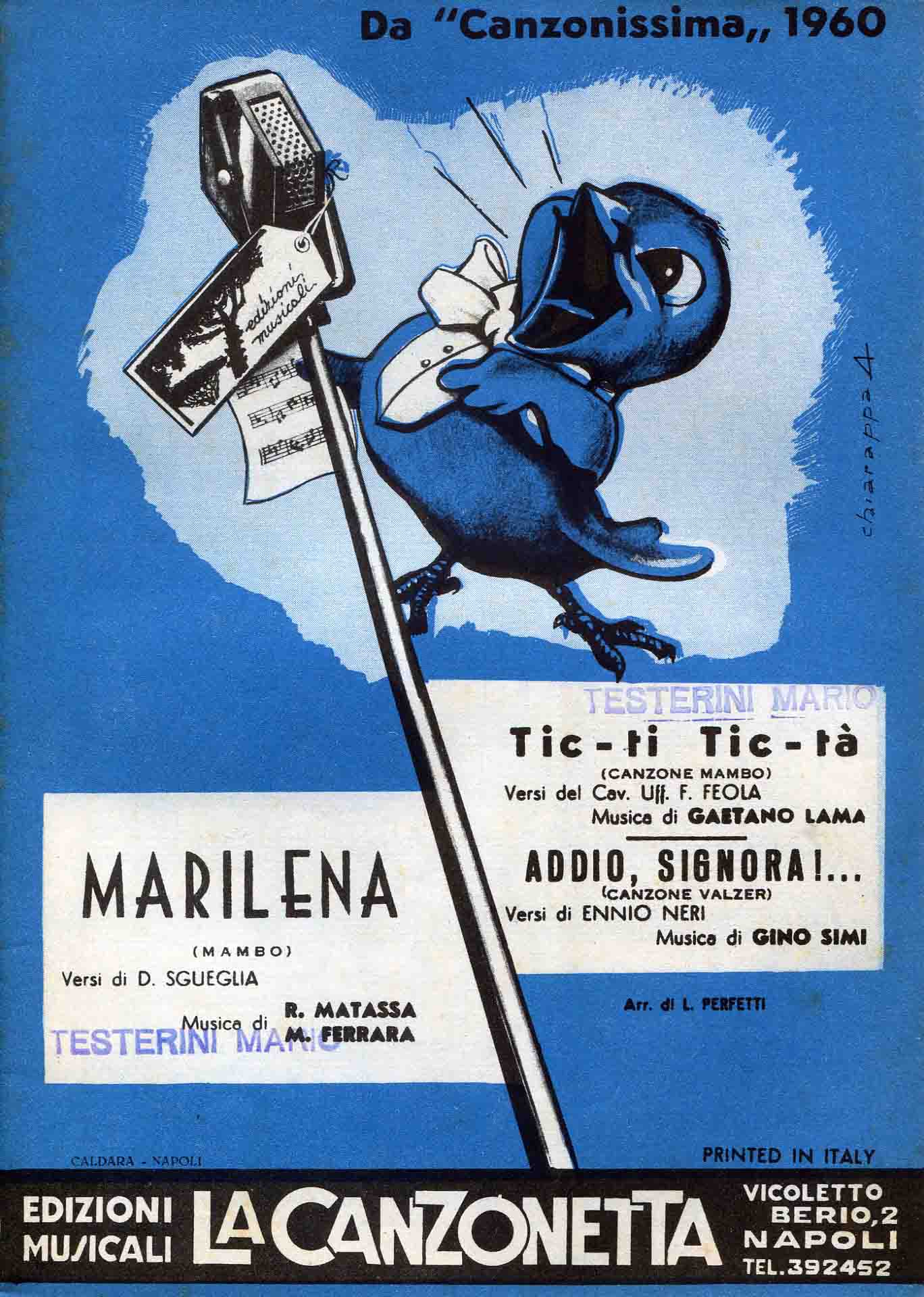 Marilena - Tic-ti Tic-tà - Addio, signora!